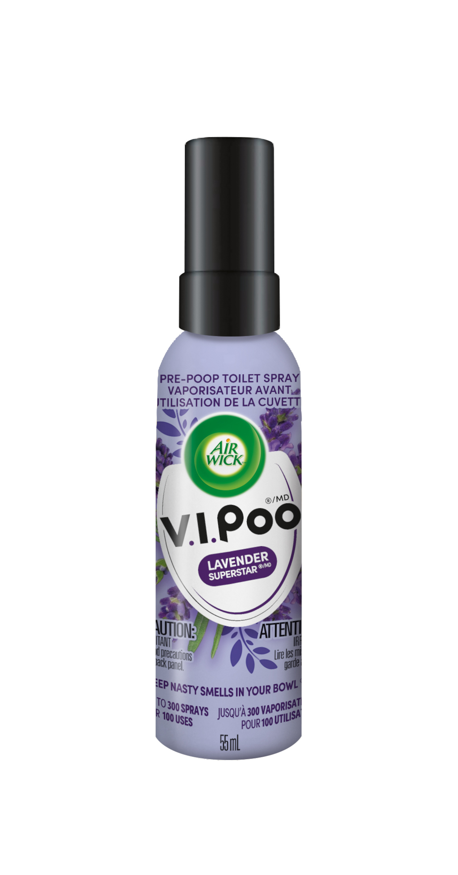 Air Wick® V.I.Poo Pre-Poop Toilet Spray - Lavender Superstar (Canada)